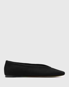 LENNOX Round Toe Ballet Flats