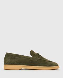 JISELLE Suede Leather Loafers