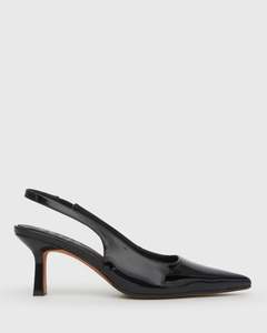 Womens Wider Fit: Wider Fit JERRY Slingback Stiletto Heel Pumps