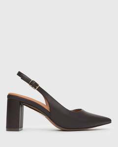 Womens Sustainable Edit: FLOUNDER Pointy Toe Slingback Pumps