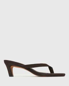ZAP Leather Thong Mule Sandals