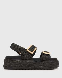 Womens Wedge Sandals: PRE-ORDER VALLEY Platform Casual Sandals