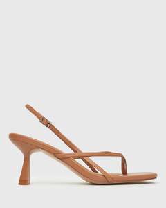 SIENA Strappy Thong Heel Sandals