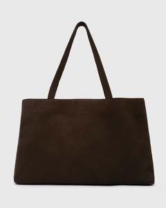 KATE Suede Leather Shoulder Bag