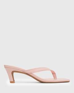 ZAP Leather Thong Mule Sandals