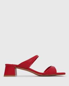 Orderlyemails Recommended: PRE-ORDER ARGO Block Heel Mule Sandals