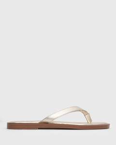 CRUSH Leather Thong Sandals