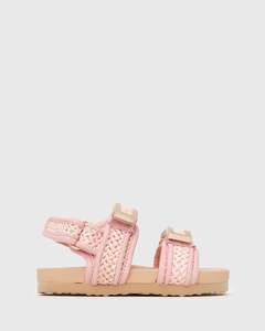 Womens Pre Order: PRE-ORDER MAJORCA INFANT Ankle Strap Footbed Sandals