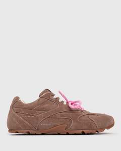 PRE-ORDER AXTON Suede Leather Sneakers
