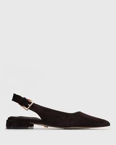 CHAPS Leather Slingback Pumps