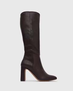 PRE-ORDER Wider Fit PRIME Block Heel Knee High Boots