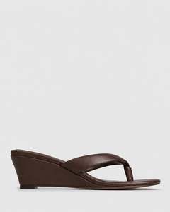 PRE-ORDER ROSA Thong Wedge Sandals