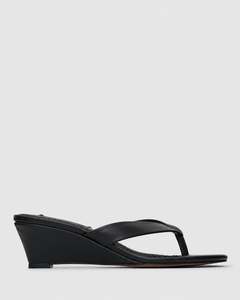 PRE-ORDER ROSA Thong Wedge Sandals