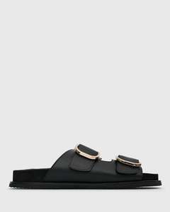 PRE-ORDER MARGOT Leather Buckle Slides