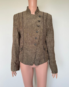 H M: VIntage H&M linen jacket