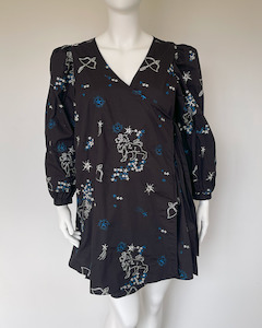 Asos: Asos zodiac wrap dress