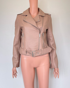 Max: Max faux leather jacket