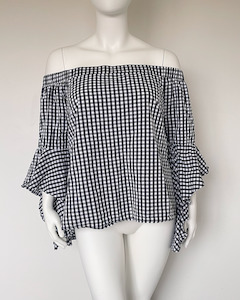 City Chic gingham top