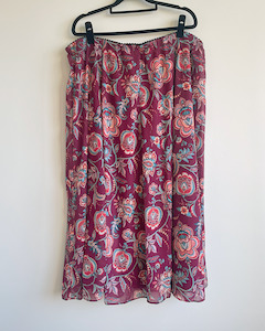 NEW Sara paisley skirt