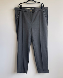 NEW Sara charcoal ponte pants