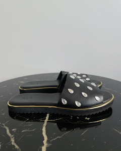 Betty Leroy Vintage Jewellery: Ruby x Gattobravo teardrop slides