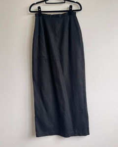 Vintage Annah S linen skirt