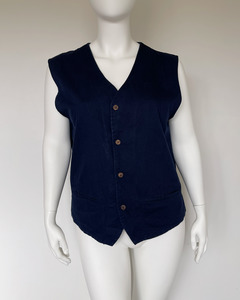 Mens Unisex: Vintage Just Jeans vest