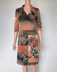 Annah S wrap dress