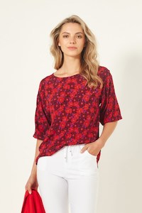 Products: Sybil Top - Floral Print - BE U