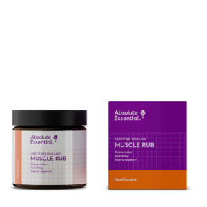 Massage Oils Lotions: Absolute Essential Muscle Rub (Organic)