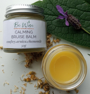 Calming Bruise Balm Comfrey, Arnica & Chamomile Be Wise Skincare
