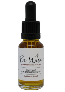 Seven Seed Skin Brightening Oil - Frankincense & Neroli Be Wise Skincare