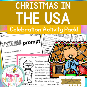 Christmas in the USA Activity Pack
