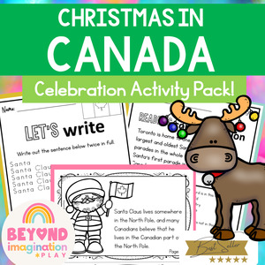 Christmas in Canada Activity Pack