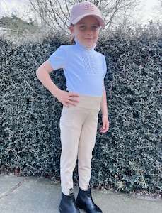 Young Rider Training: YR PERFORMANCE BEIGE TRAINING TIGHTS