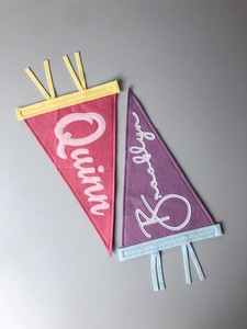 Products: Custom Name Pennant - Soft Beyond Yonder