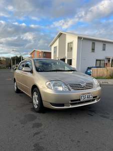 2001 Toyota Corolla Allex - Low Kms!