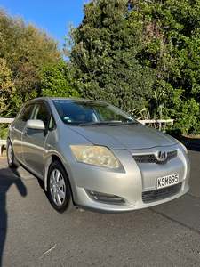 Sold Vehicles: 2007 Toyota Auris