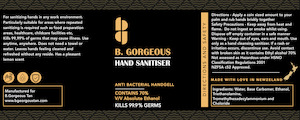 BGorgeous Hand Sanitiser 500ml