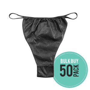 Salon Disposables: Disposable G-Strings (50pk) - Harley Tan