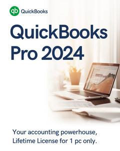 In Demand: QuickBooks Pro 2024 (US) – 1 pc Lifetime License