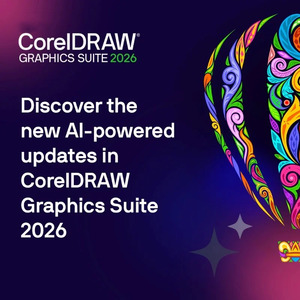 CorelDRAW Graphic suite 2026 – Perpetual License for PC or Mac – 1 device only