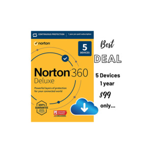 Norton 360 Delux for 12 months