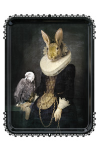 Mural Trays: Zhao Tray