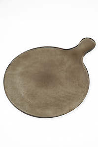 Serveware And Trays: Round Serving Board Bronze - Set of 2
