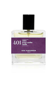 Perfume: Bon Parfumeur - 401 - Cedar / Candied Plum / Vanilla 30ml