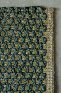Woven Rugs: Tappeto Teal