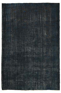 Woven Rugs: Vintage Rug - Indigo