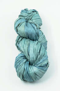 Passementerie: Silk Sari Ribbon - Teal
