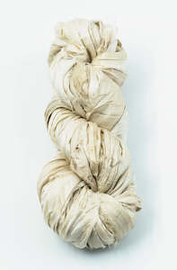 Passementerie: Silk Sari Ribbon - Champagne
